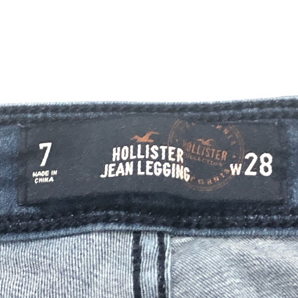 Hollister Tie Front Jean Leggings 28 - Picture 6 of 7